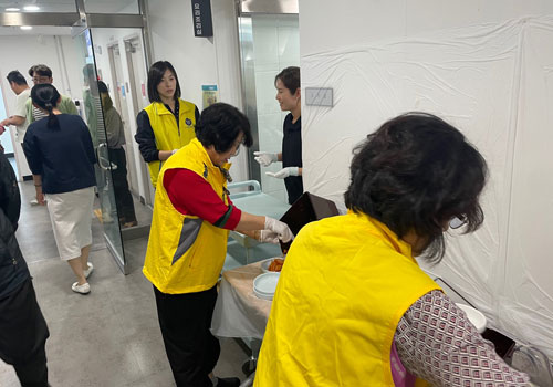 자원봉사자 관리 이미지