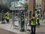 동네체육시설 청결지킴이 이미지